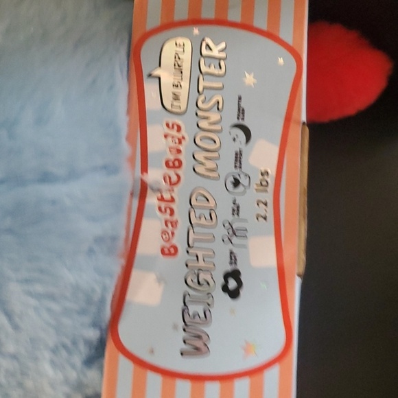 2.2 Lbs Weighted Monster Home Comfort Stress Support Promotes Sleep Blurple - Picture 6 of 16